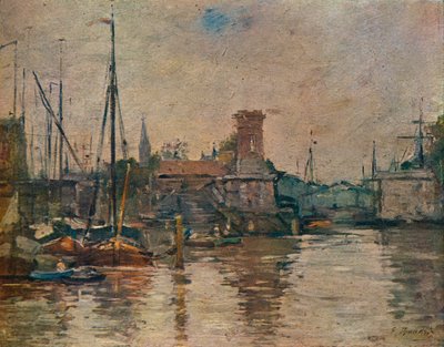 Sjöfart, 1800-talet av Eugene Louis Boudin