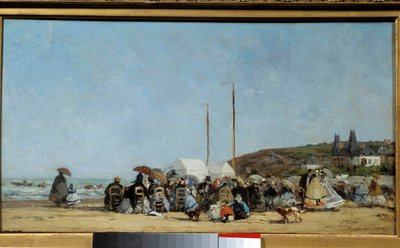 Trouville Beach av Eugene Louis Boudin