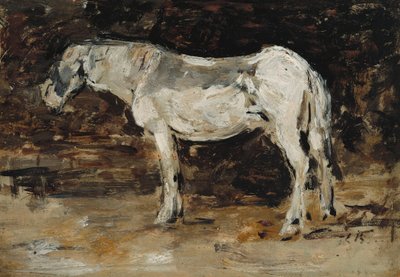White Horse, ca 1885-90 av Eugene Louis Boudin