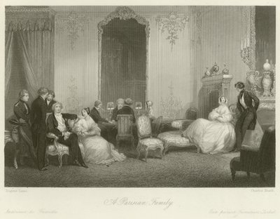 Eine Pariser Familie von Eugene Louis Lami