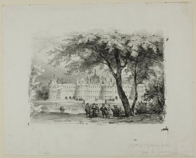 Schloss Chambord von Eugene-Louis Lami