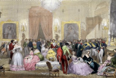 Kväll hemma hos Dukes of Orleans av Eugene Louis Lami