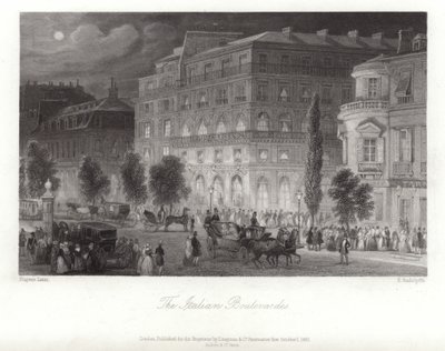 Der Italienische Boulevard von Eugene Louis Lami