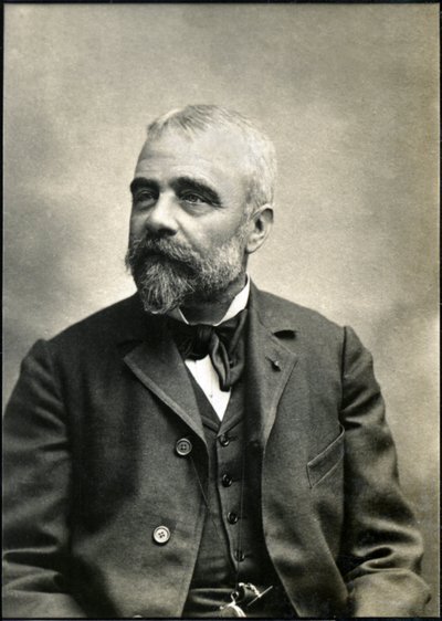 Ernest Lavisse (S/W foto, sent 1800-tal) av Eugene Pirou