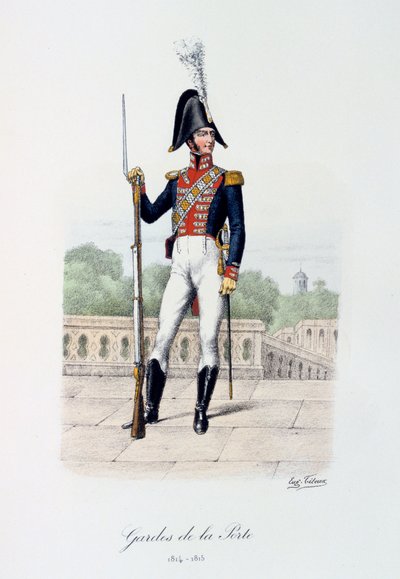 Portvakter, 1814-15 av Eugene Titeux