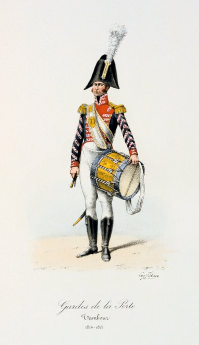 Portvakter, trumslagare, 1814-15 av Eugene Titeux