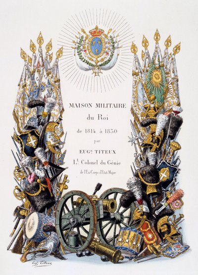 Huvudtitelsida, 1814-1830 av Eugene Titeux