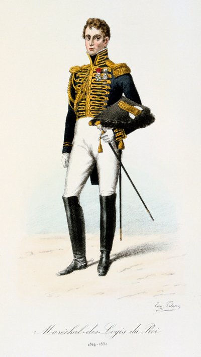 Marskalk av Konungens Logis, 1814-30 av Eugene Titeux