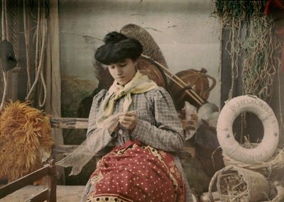 Porträtt av Celestina Interguglielmi av Eugenio Interguglielmi