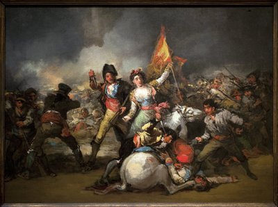2 maj. (Uppkomsten av 2 maj av Eugenio Luca y Velasquez