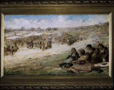 San Isidro-ängen i Madrid av Eugenio Lucas Villaamil