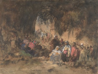 Araber vilar, 1817-70. av Eugenio Lucas Villamil