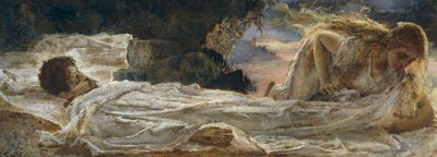 Kristus och Maria Magdalena av Eugenio Prati