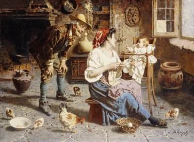 Familjens lycka av Eugenio Zampighi