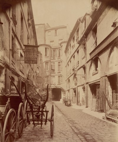 Dragon Court,1905 (foto) av Eugène Atget
