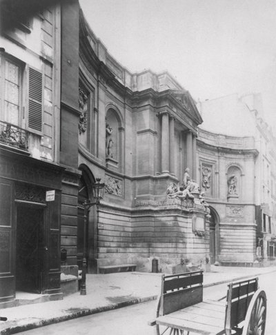 Fountain of the Four Seasons, Rue de Grenelle, Paris, 7:e arrondissementet, 1898 av Eugène Atget
