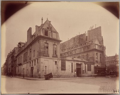 Hôtel du Marquis de Paroy, 83 rue Charlot av Eugène Atget