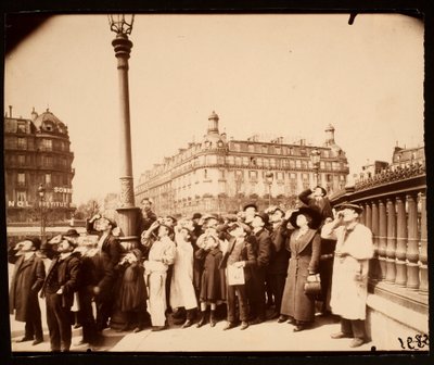 Förmörkelsen, april 1912 av Eugène Atget