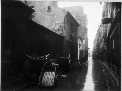 La rue de Bievre - fotografi av Eugene Atget av Eugène Atget