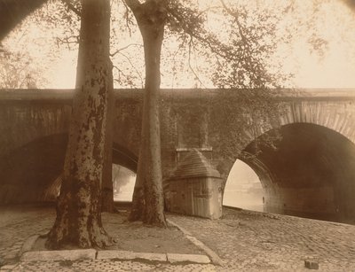 Pont Marie, 1926 (albumutskrift pappersfotografi) av Eugène Atget