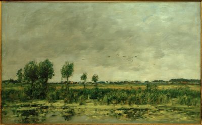 Förtöja vid Honfleur av Eugene Louis Boudin