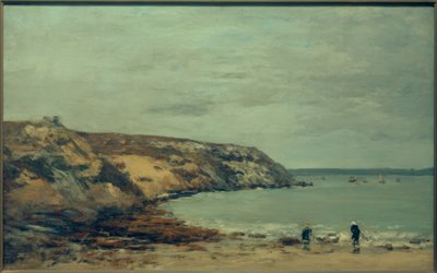 Rade de Brest. Bindy kust av Eugene Louis Boudin