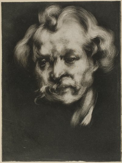 Porträtt av Jean Dolent av Eugène Carrière