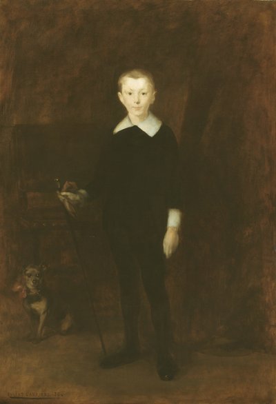 Porträtt av en pojke, 1886. av Eugène Carrière