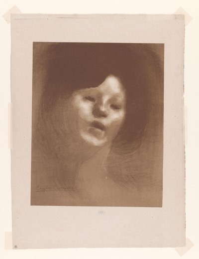 Porträtt av Marguerite Karriär Marguerite Karriär av Eugène Carrière