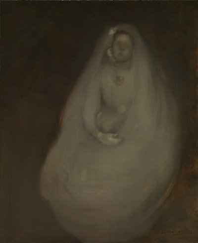 Första nattvarden, ca. 1896. av Eugène Carrière