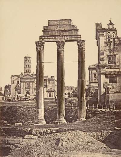 Forumruiner, 1848-52. av Eugène Constant