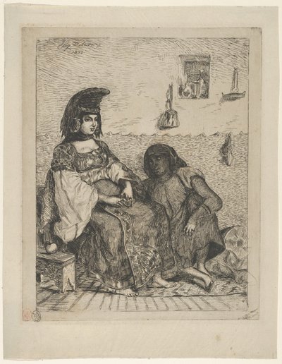 En judisk brud i Tanger, 1833, 1833. av Eugène Delacroix