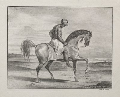 Afrikanska till häst av Eugène Delacroix