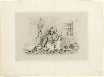 Chefen Mohammed-Ben-Abou av Eugène Delacroix