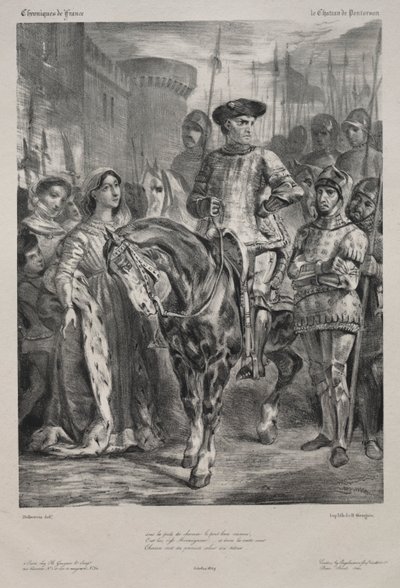 Duguesclin av Eugène Delacroix