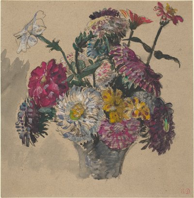 Blommor av Eugène Delacroix