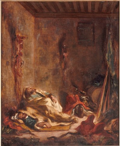Vakthuset i Meknes av Eugène Delacroix