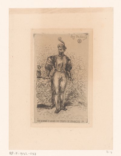 Soldat med svärd Un homme d