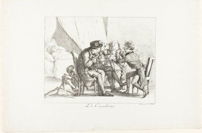 Konsultationen av Eugène Delacroix