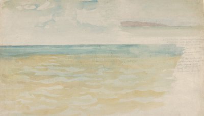 Havet vid Dieppe, ca. 1852-54. av Eugène Delacroix