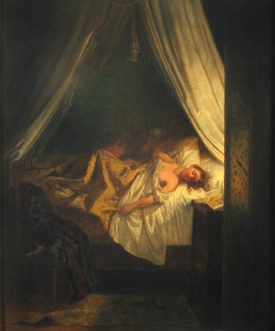 Vampyren, 1852. av Eugène Delacroix