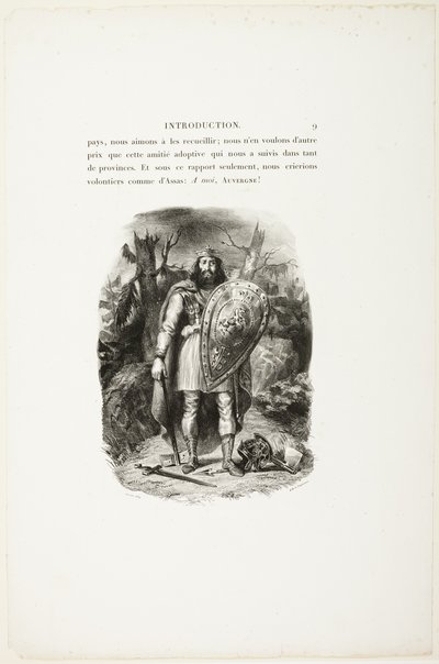 Vercingétorix av Eugène Delacroix