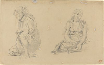 Kvinnor från Alger av Eugène Delacroix