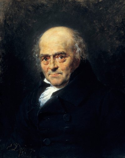 Porträtt av Monsieur Couche av Eugene Deveria