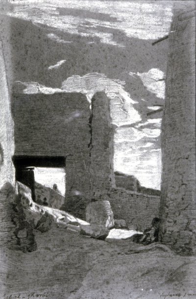 Bab El Gharbi, språk av Eugène Fromentin