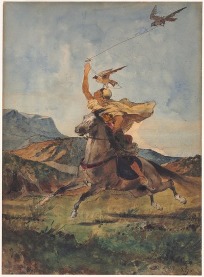 Falkoneraren. av Eugène Fromentin