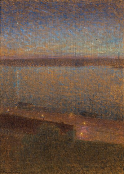 En natt i maj 1895. av Eugène Jansson