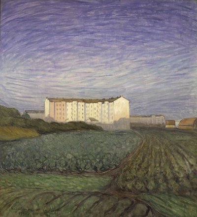 Utkanten av staden, 1899 av Eugène Jansson