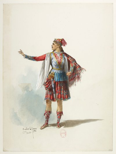 Btv1b84558104 44 - Saint-Saëns - Henrik VIII - Kostymmodeller - Lacoste - 44. Kostym av Eugene Lacoste