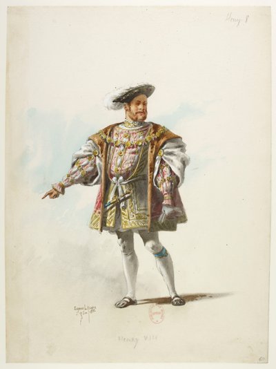 Btv1b84558104 60 - Saint-Saëns - Henrik VIII - Kostymmodeller - Lacoste - 60. Henrik VIII av Eugene Lacoste